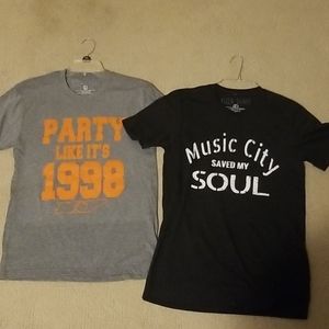 ELIZA DEAN TSHIRTS LOT OF 2 SMALL  NEW